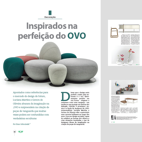 INSPIRADOS NA PERFEIÇÃO DO OVO 